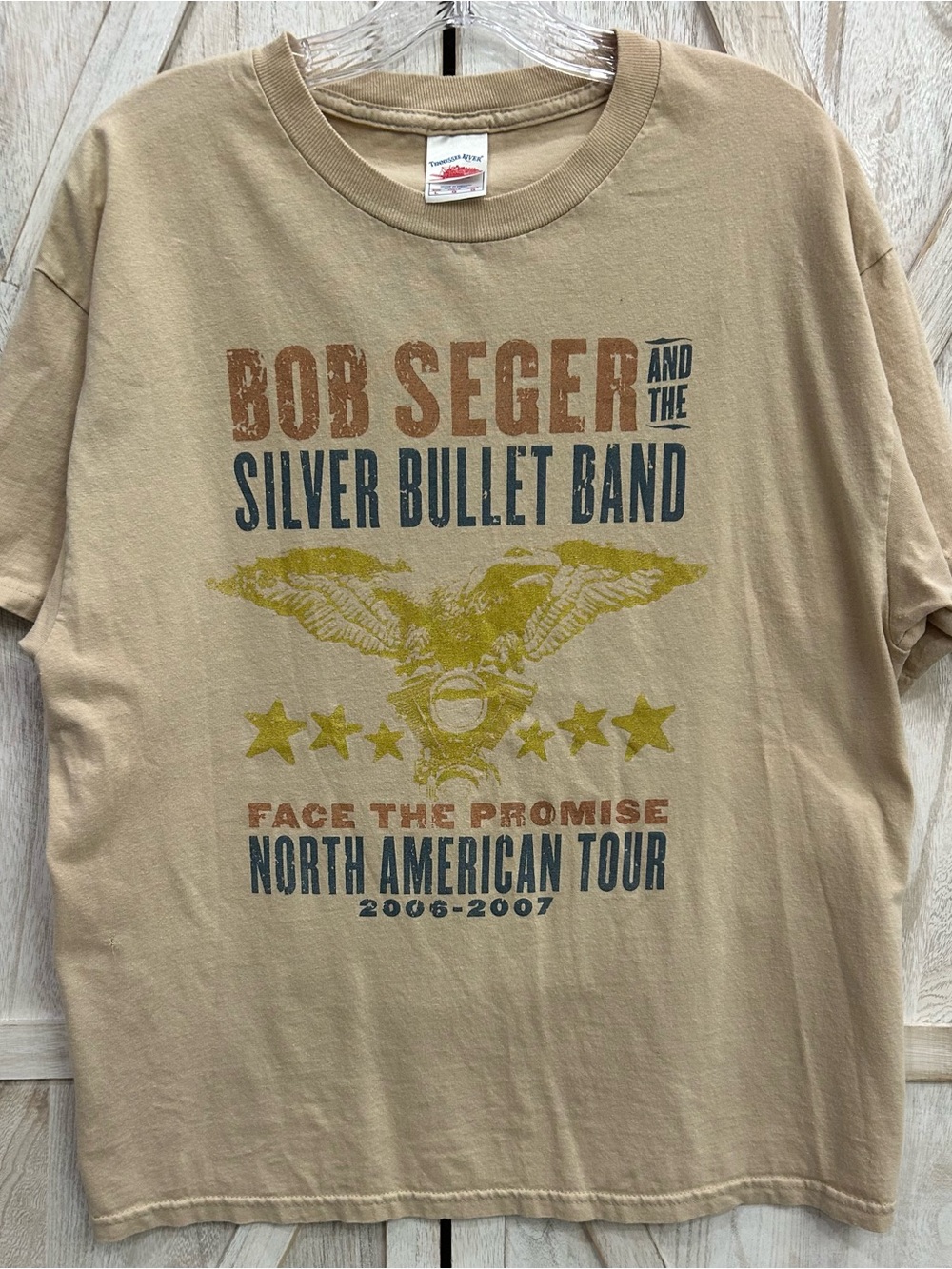 Vintage Bob Seger and The Silver Bullet Band Face The Promise 2006-7 Large Tour